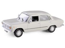 Fiat 125p Polish/Italian Vintage Car Model Diecast Grey 1:43 Scale Daffi
