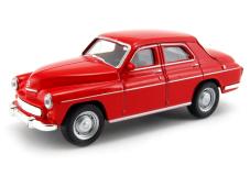 Warszawa 224 Polish Legendary Car Model Diecast Red Toy 1:34-1:39 Welly