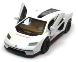 Lamborghini Countach LPI 800-4 Italian Sports Car Model Diecast Toy White 1:34