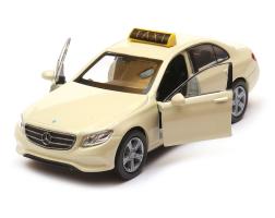 2016 Mercedes-Benz E-Class Taxi Car Model Diecast Toy 1:34-1:39 Scale Welly