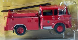 Berliet GAK 17 French Fire Truck/Lorry Model Diecast Hachette 1:43 Scale