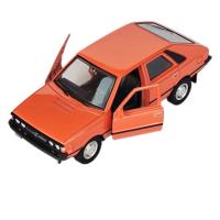 FSO Polonez 1500 MR78 Polish Car Model Orange Diecast 1:34-1:39 Scale Welly