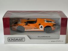 Share McLaren Elva Italian Sports Car Model Diecast Toy Orange 1:36 Scale Kinsmart