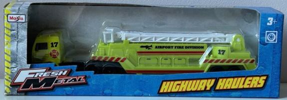 Truck/Lorry Highway Haulers Airport Fire Model Toy Diecast 1:64-1:87 Maisto