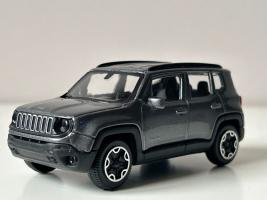 Jeep Renegade 2017 American Car Model Diecast Silver 1:43 Scale Bburago