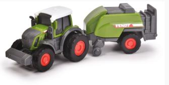 Fendt Baler Dickie Toys Tractor Micro Farmer Moving Parts