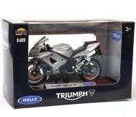 Triumph Daytona 600 British Sport Motorcycle Bike Model Toy Diecast 1:18 Welly