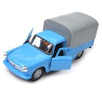 Peugeot 404 Classic French Car Model Blue Diecast 1:34-1:39 Scale Welly