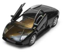 Lamborghini Murcielago Italian Car Model Black Diecast 1:34-1:39 Scale Welly