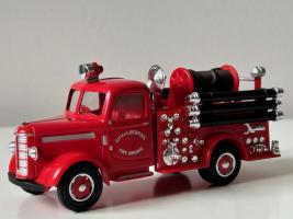 1939 Bedford UK British Fire Brigade Car Truck Model Toy Diecast Amercom 1:43