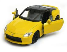 2023 Nissan Z Japanese Sports Car Model Yellow Diecast 1:34-1:39 Scale Welly