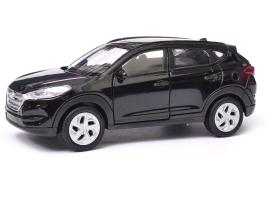 Hyundai Tucson Korean Car Model Black Diecast 1:34-1:39 Scale Welly