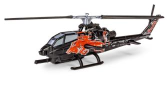 The Flying Bulls Bell Cobra TAH-1F Helicopter Model Toy Diecast 1:110 Scale