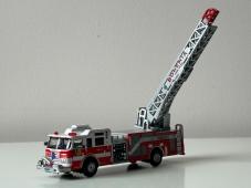 2005 Quint Pierce Car American Heavy Fire Truck/Lorry Model Diecast Amercom 1:87