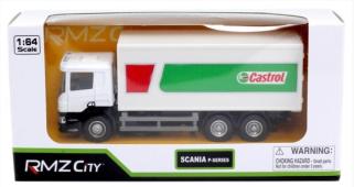 Scania P-Series Castrol Swedish Lorry/Truck Model Diecast Toy RMZ City 1:64