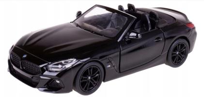 BMW Z4 Germany Car Model Diecast Black Toy Open Door 1:34 Kinsmart