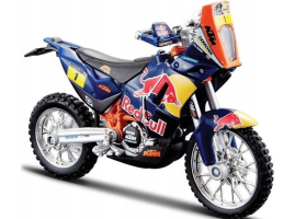 KTM 450 Rally (Dakar Rally) Austrian Off-Road Motorcycle Model Toy Diecast 1:18