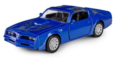 Pontiac Firebird 1978 American Vintage Car Model Diecast Toy RMZ City Blue 1:32