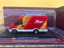 2005 FRAP Iveco Magirus Germany Fire Brigade Car Model Toy Diecast 1:57 DelPrado