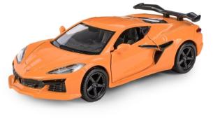 Chevrolet Corvette Z06 American Car Model Orange Diecast Toy RMZ 1:34-1:39 Scale