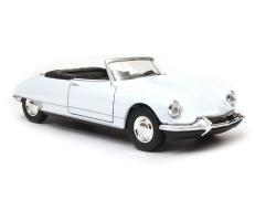 Citroen DS 19 Cabriolet French Classic Car Model Diecast White 1:34 Welly