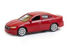 Skoda Octavia Model Car Red Diecast 1:60 Scale Welly