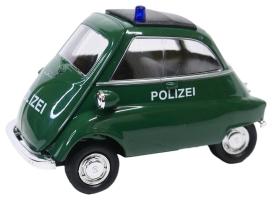 BMW Isetta Germany Classic Police Car Model Toy Diecast 1:34-1:39 Scale Welly