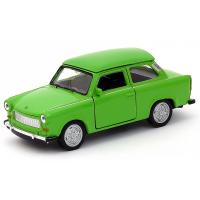 Trabant 601 East Germany Car Model Toy Green Diecast 1:34-1:39 Scale Welly