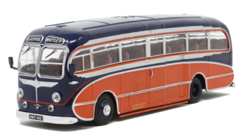 J.T. Whittle&Sons Burlingham Seagull British Bus Model Diecast 1:72 Atlas