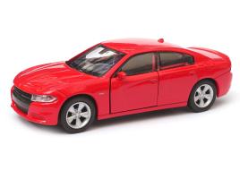 2016 Dodge Charger R/T American Car Model Toy Red Diecast 1:34-1:39 Scale Welly