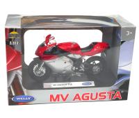 MV Agusta F4S Italian Bike Motorcycle Model Toy Red Diecast 1:18