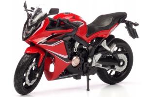 Honda CBR650F 2018 Japanese Sport Bike Motorcycle Model Toy Diecast Red 1:18