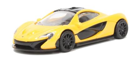 McLaren P1 British Sports Car Model Diecast Yellow 1:43 Rastar