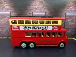 AEC Regal Decker London Transpor British Vintage Bus Red Model Diecast Toy