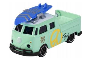 Volkswagen T1 with Surfing Germany Car Model Diecast 1:64 Scale Majorette