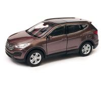 Hyundai Santafe Korean Car Model Brown Diecast 1:34-1:39 Scale Welly