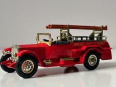 1920 Rolls Royce British Fire Brigade Car Model Diecast Matchbox Toy 1:48 Scale