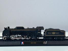 D51 Orient Express 1988 French Steam Locomotive Model Diecast Amercom Altaya 1:160