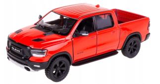 2019 RAM 1500 USA Pickup Car Truck Model Diecast Red Open Door 1:46 Kinsmart