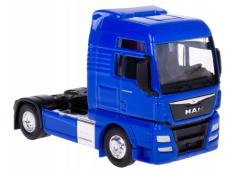 MAN TGX XXL Lorry Truck Germany Model Diecast Toy Blue 1:64 Scale Welly