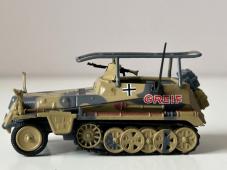 Sd.Kfz.250 1942 Wehrmacht Nazi Germany Military Car Tank Model Diecast 1:72