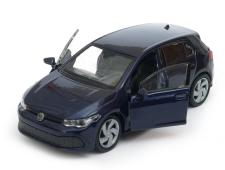 Volkswagen Golf 8 GTI Germany Car Model Diecast Blue 1:38 Welly