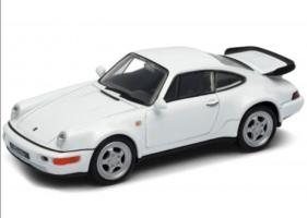 Porsche 911 Turbo White Model Diecast 1:60 Scale Welly