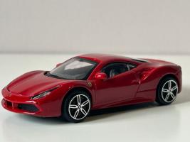 Ferrari 488 GTB Rally Race Car Model Diecast Toy 1:43 Bburago
