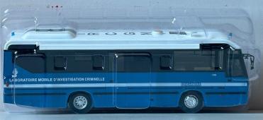 Lohr IRCGN Gendarmerie Lab French Police Bus Model Diecast Hachette 1:43 Scale