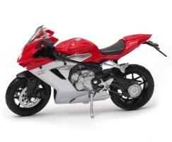 MV Agusta F3 800 Italian Sports Motorcycle Bike Model Toy Red Diecast 1:18