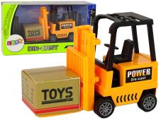 Wheel Forklift Tractor with Pallet Moving Parts Vehicle Machine Model Diecast