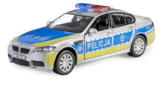 BMW M5 Polish Police Car Model Diecast RMZ City 1:34-1:39 Scale