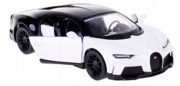 Bugatti Chiron Supersport Italian Sports Car Toy Open Doors Kinsmart 1:38