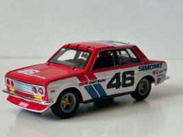Datsun 510 BRE Japanese Sports Car Model Diecast 1:43 Bburago